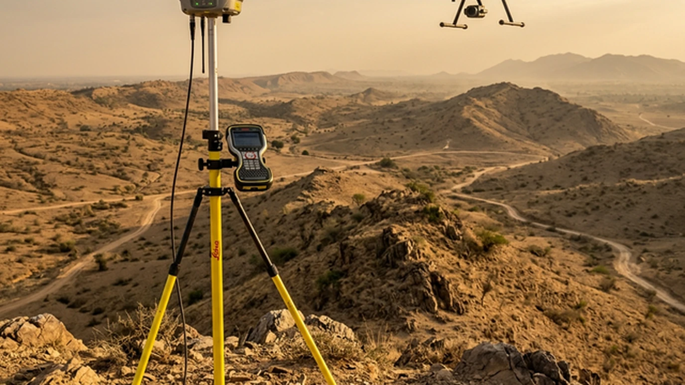 Geodetic DGPS control network for survey-grade accuracy